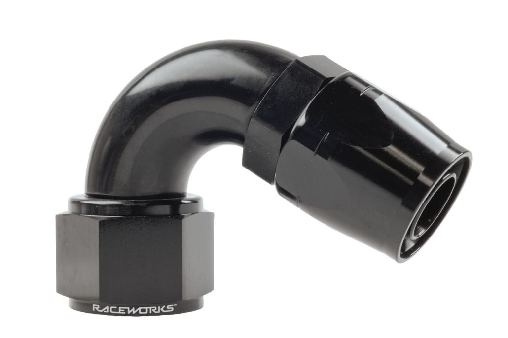Raceworks  "AN" 120 degree 100 Series Cutter Hose End