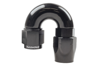 Raceworks  "AN" 180 degree 100 Series Cutter Hose End