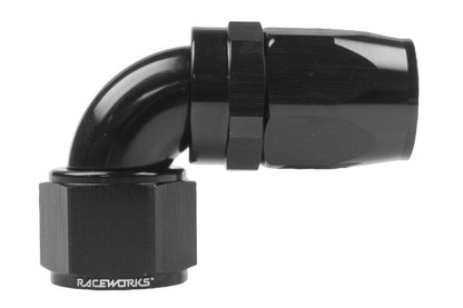 Raceworks  "AN" 90 degree 110 Series Taper Hose End