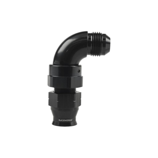 Raceworks Hard Line To Male AN 90Deg Adapters