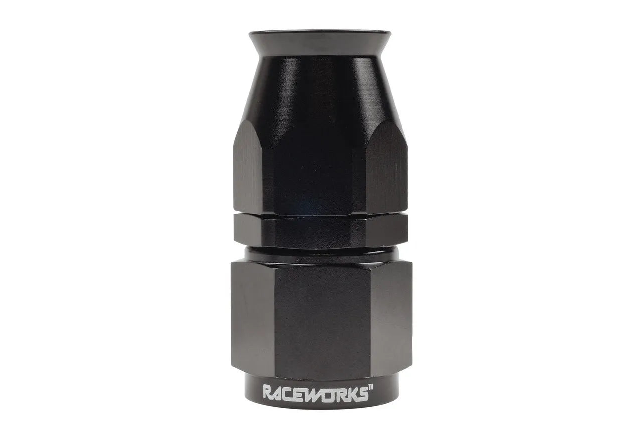 Raceworks Teflon Hose Fitting AN-8 Straight