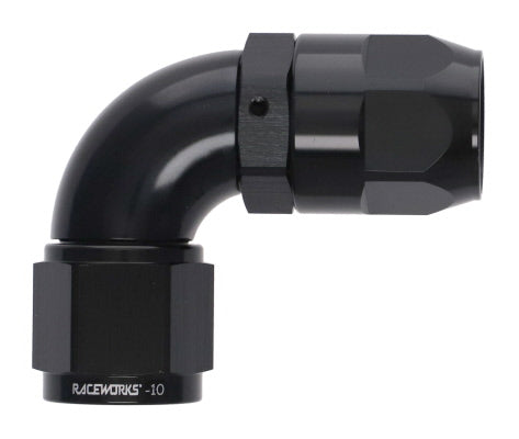 Raceworks Teflon Hose Fitting AN-10 90 Deg