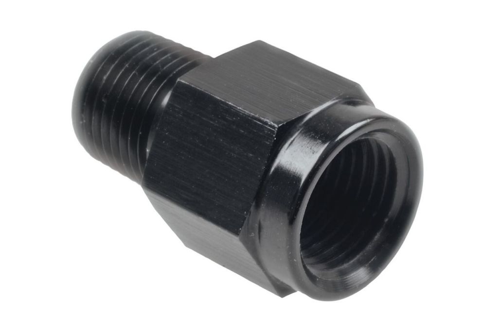 Raceworks 1/8″ BSPT Male to 1/8″ NPT Female Adapter