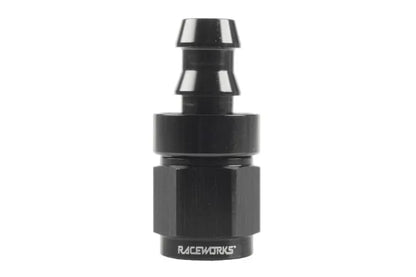 Raceworks  "AN" Push Lock Hose Straight Fittings