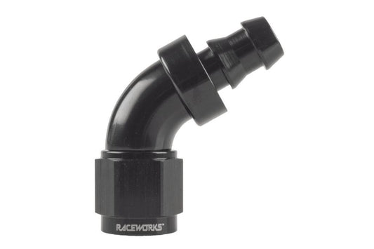 Raceworks  "AN" 60 degree 400 Series Push Lock Hose End