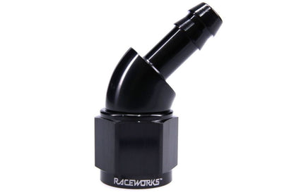RACEWORKS AN Female To Barb - 45 Degree