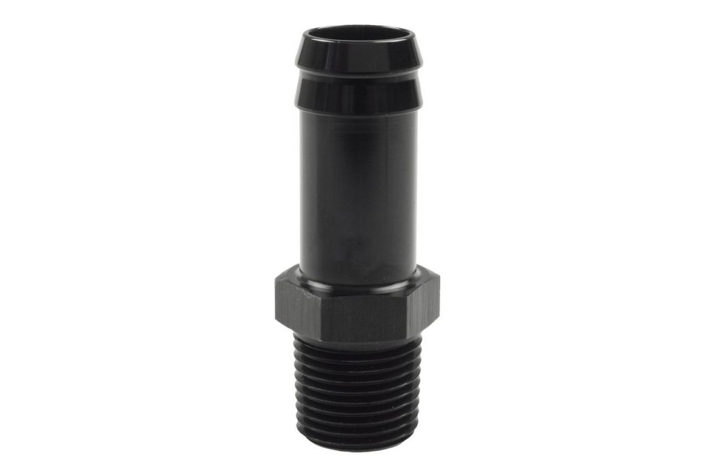 Raceworks Male Npt To Straight Barb Fittings
