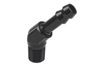 Raceworks  NPT Male to 45 Degree Barb