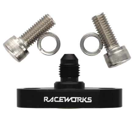 Raceworks Garrett G Series Turbo Inlet Flange AN-4