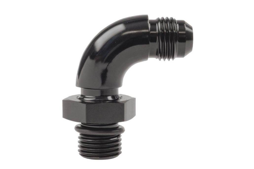 Raceworks  "AN" 90 degree Male Flare to O-Ring Boss