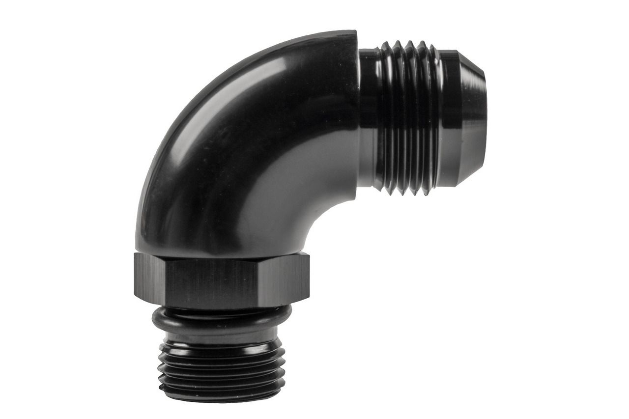 Raceworks  "AN" 90 degree Male Flare to O-Ring Boss