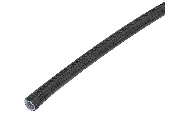 RACEWORKS 230 Series Black Stainless Braid over PTFE Hose