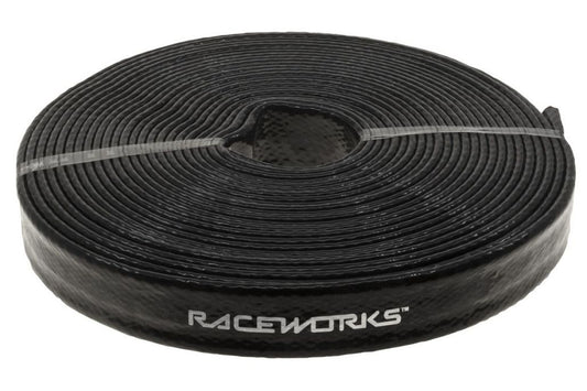 Raceworks 25mm Heat Proof Fibreglass Sleeving – Black