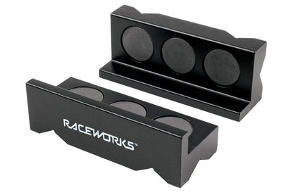 Raceworks Billet Aluminium Vice Jaws – Black