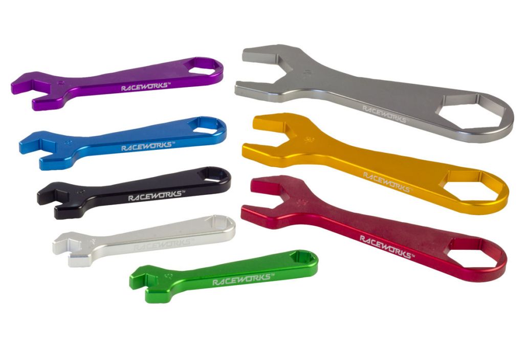 Raceworks AN Alloy Wrenches AN-3 To AN-20 8 Piece