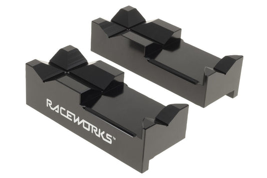 Raceworks Premium Billet Aluminium Vice Jaws Black