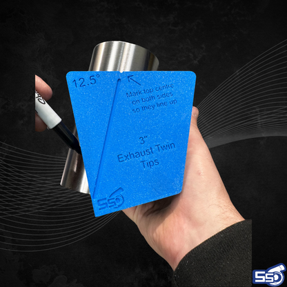 Twin Exhaust Tip Marker