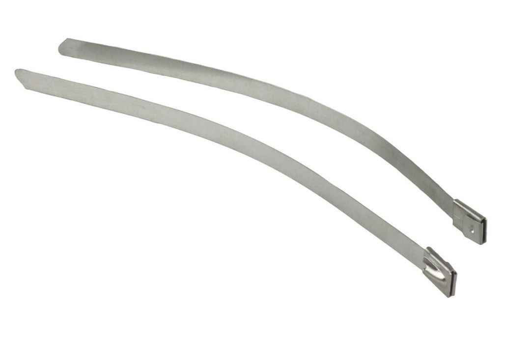 Raceworks 8mm Stainless Steel Locking Ties 2pk