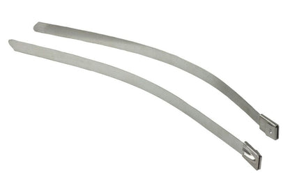 Raceworks 8mm Stainless Steel Locking Ties 2pk