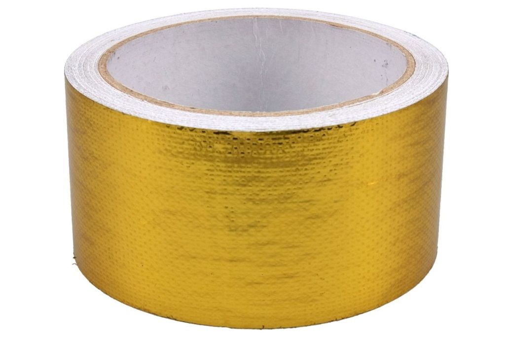 Raceworks Gold Heat Shield Tape Self Adhesive 2In X 30Ft